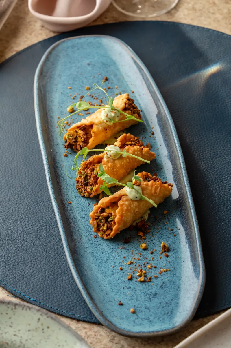 CRAB | PISTACHIO