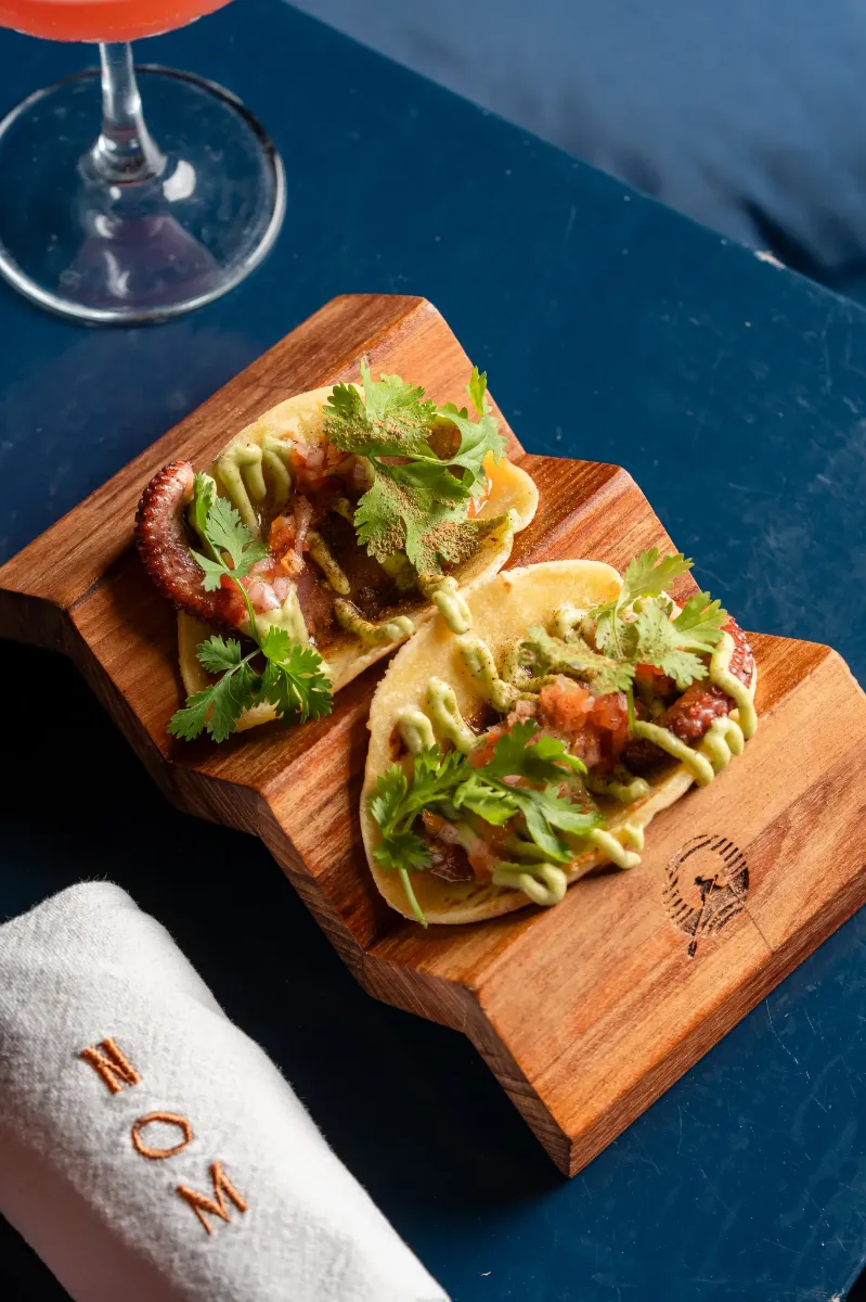 Taco de poulpe