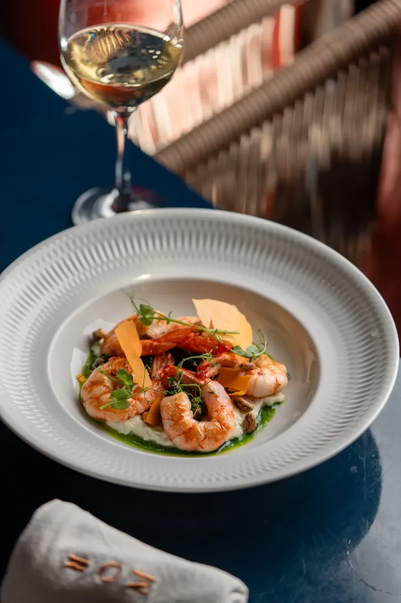 CREVETTES | BURRATA