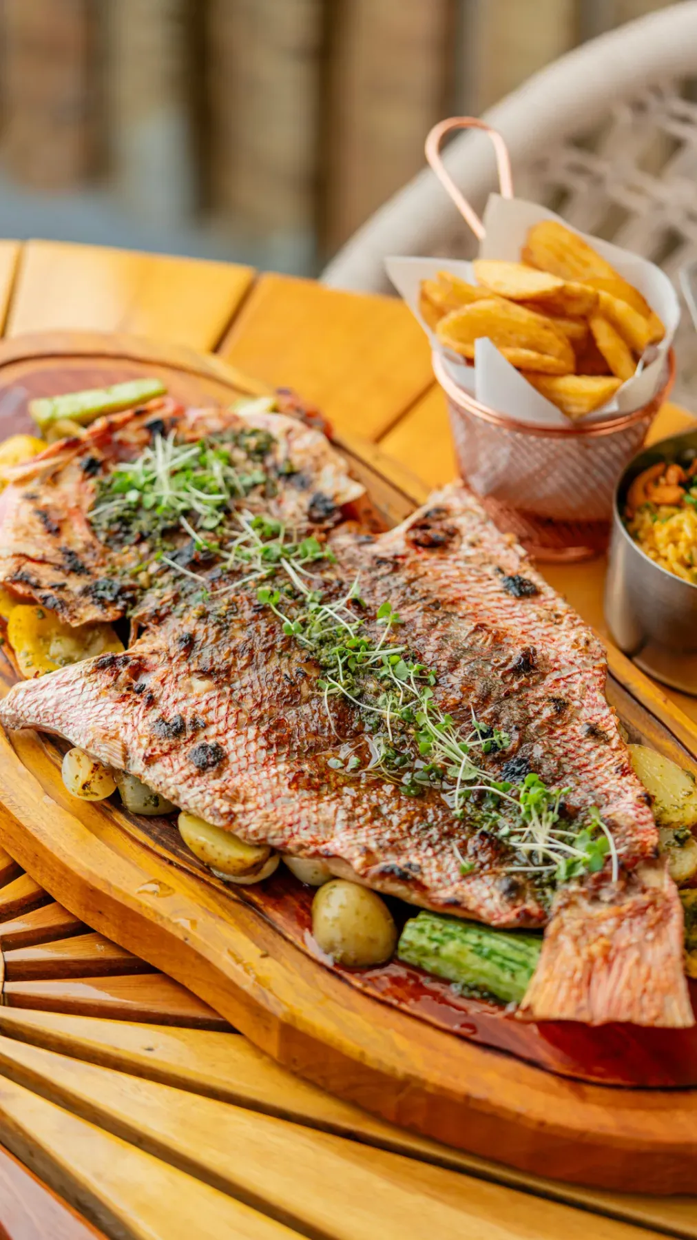 Roasted Fish | serves 4 people